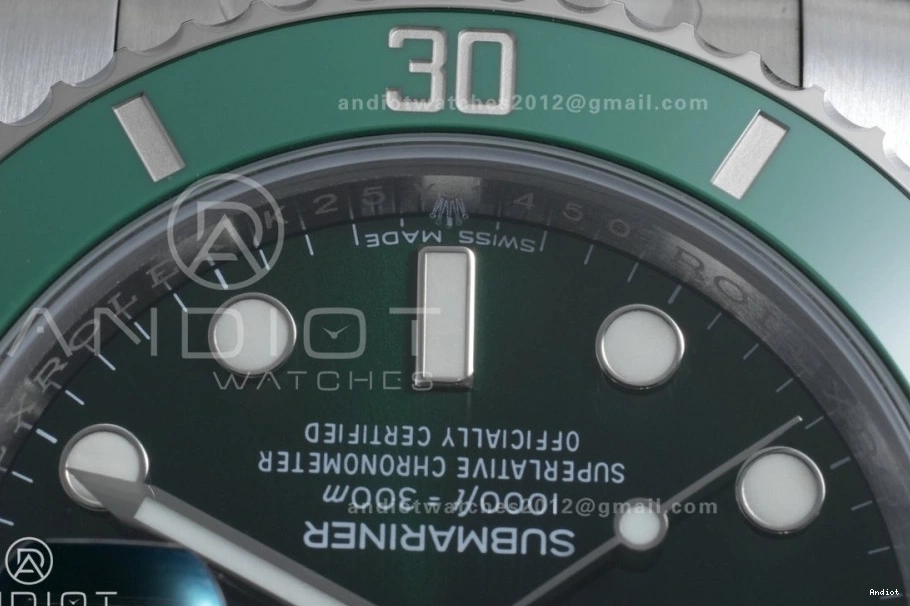 Edition Steel Best Ceramic VS3135 Green 1:1 Submariner 116610 VSF 904L Hulk LV 1128